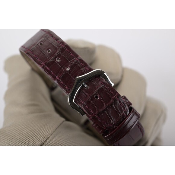 Cartier Tank Must Large WSTA0054 Red Burgundy 26mm Men's Watch Full Set - Picture 7 of 12